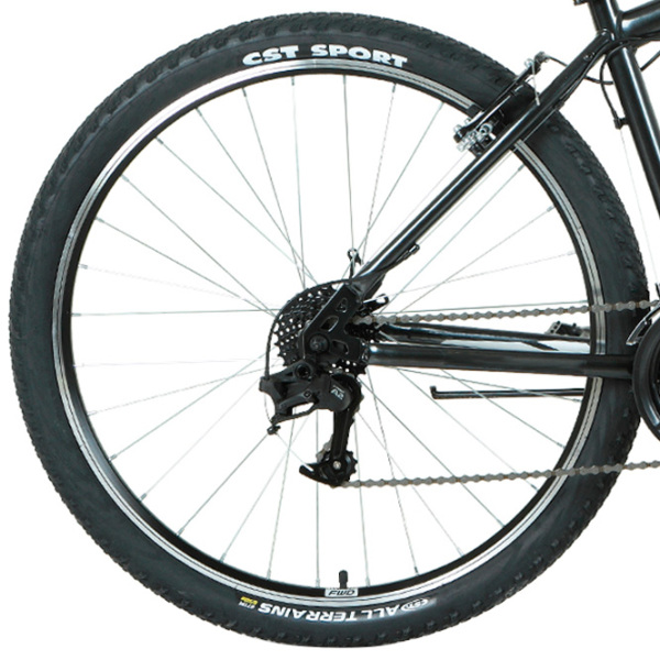 Bicicletă Forward Sporting 27.5" 17" Black Gray Oțel / Pentru adulți photo 4