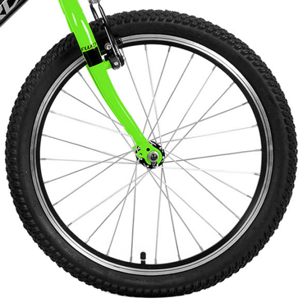 Bicicletă Forward Rise 20" 10.5" Black Green Aluminiu / Pentru copii photo 4