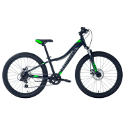 Bicicletă Forward Twister 24" 12" Black Green Aluminiu / Pentru copii
