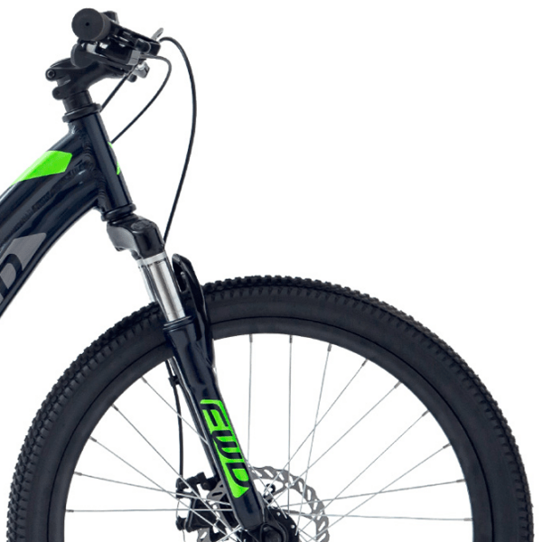Bicicletă Forward Twister 24" 12" Black Green Aluminiu / Pentru copii photo 2