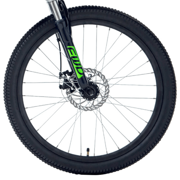 Bicicletă Forward Twister 24" 12" Black Green Aluminiu / Pentru copii photo 3