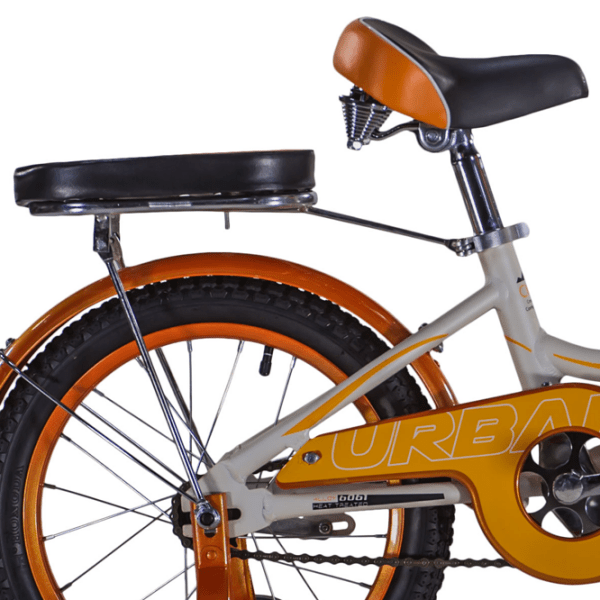 Bicicletă Fulger Urban 16" White Yellow Oțel / Pentru copii photo 2