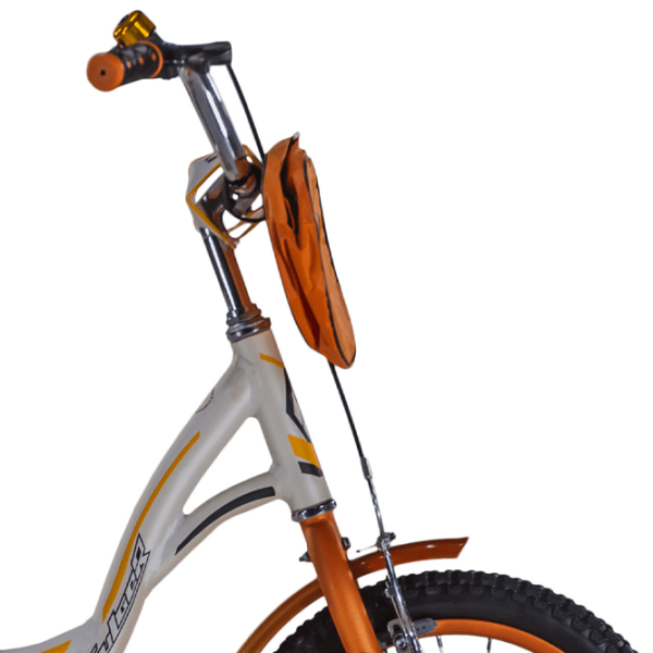 Bicicletă Fulger Urban 16" White Yellow Oțel / Pentru copii photo 3