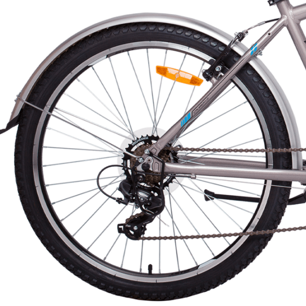Bicicletă Aist Cruiser 26" 21" Silver Black Aluminiu / Pentru adulți photo 2