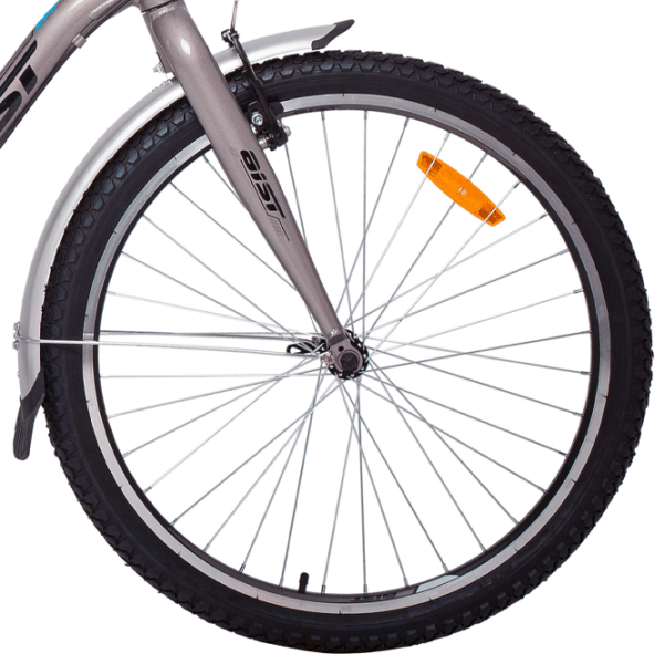 Bicicletă Aist Cruiser 26" 21" Silver Black Aluminiu / Pentru adulți photo 5