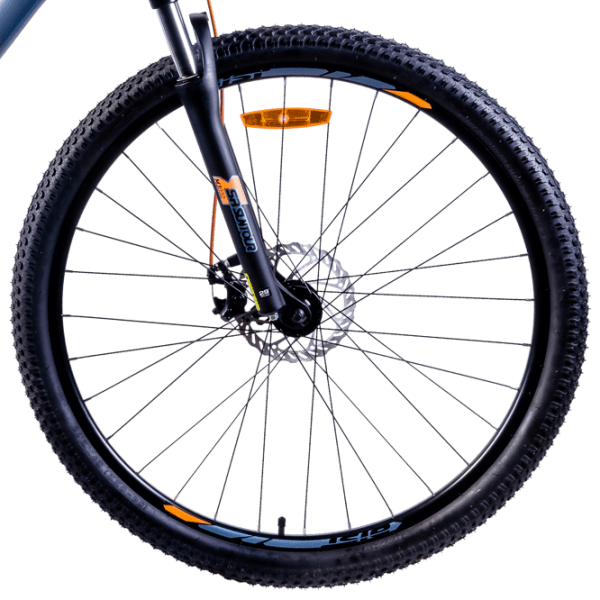 Bicicletă Aist Rocky 27.5" 21" Blue Orange Aluminiu / Pentru adulți photo 5