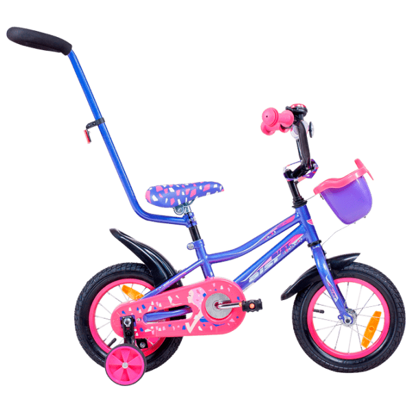 Bicicletă Aist Wiki 12 12 12" 12" Pink White Oțel / Pentru copii photo 2
