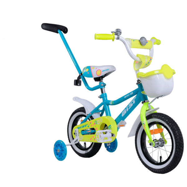 Bicicletă Aist Wiki 12 12 12" 12" Pink White Oțel / Pentru copii photo 3