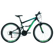 Bicicletă Forward Raptor 27.5" 16" Black Turquoise Oțel / Pentru adulți