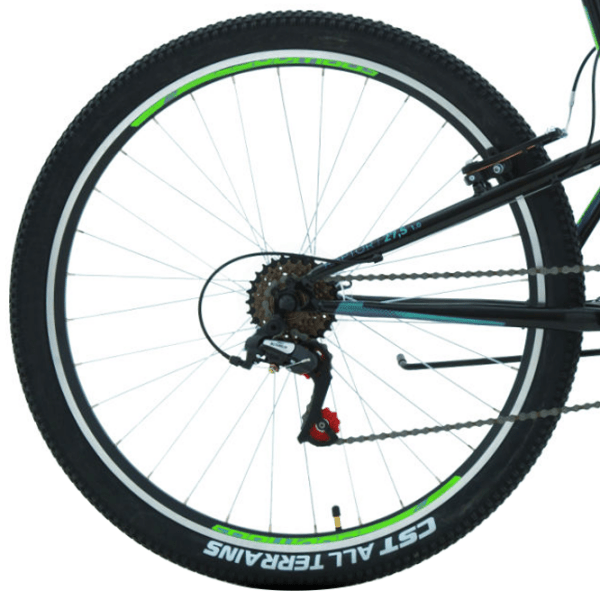 Bicicletă Forward Raptor 27.5" 18" Black Turquoise Oțel / Pentru adulți photo 2