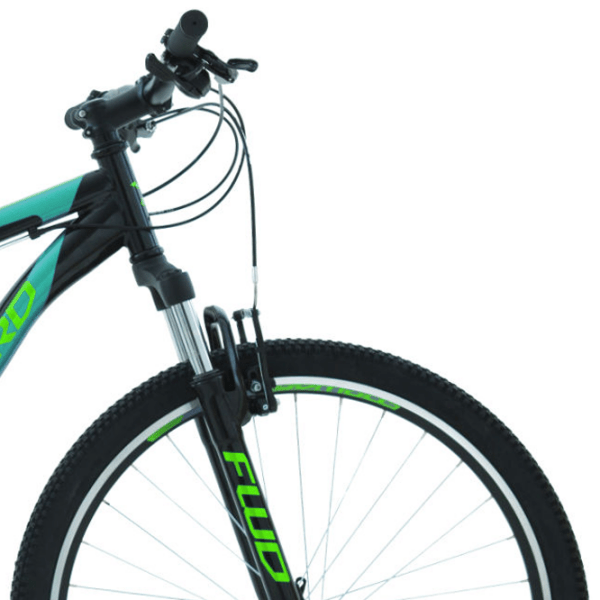 Bicicletă Forward Raptor 27.5" 18" Black Turquoise Oțel / Pentru adulți photo 5