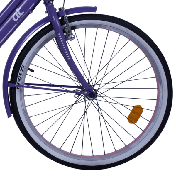 Bicicletă Andrei Tchmil Ivy 24" 24" Violet White Oțel / Pentru adulți photo 5