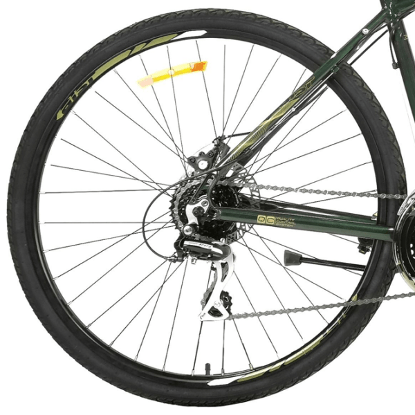 Bicicletă Aist Cross 28" 18" Green Light Aluminiu / Pentru adulți photo 1