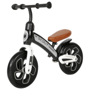 Bicicletă fără pedale Lorelli Scout 10 10" Black White  / Pentru copii