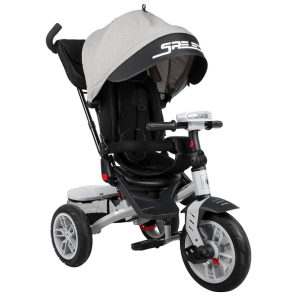 Triciclu Lorelli Speedy Air Gray Aluminiu/ Pentru copii photo 2