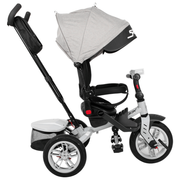 Triciclu Lorelli Speedy Air Gray Aluminiu/ Pentru copii photo 3