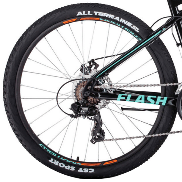 Bicicletă Forward Phaser Flash 26" 15" Black Orange Oțel / Pentru adulți photo 3