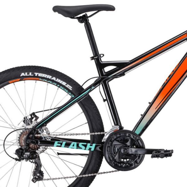 Bicicletă Forward Phaser Flash 26" 15" Black Orange Oțel / Pentru adulți photo 4