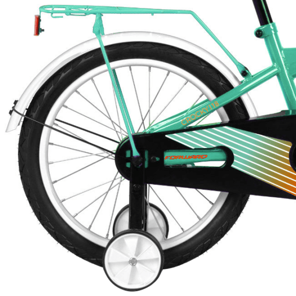 Bicicletă Forward Crocky 18" 16" Teal Orange Oțel / Pentru copii photo 1
