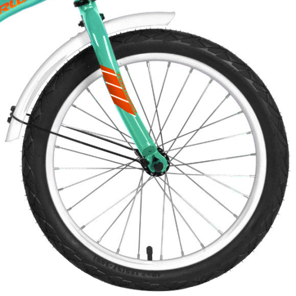 Bicicletă Forward Crocky 18" 16" Teal Orange Oțel / Pentru copii photo 4