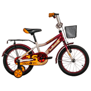 Bicicletă Fulger Rase Kid 16" Red Yellow Oțel / Pentru copii