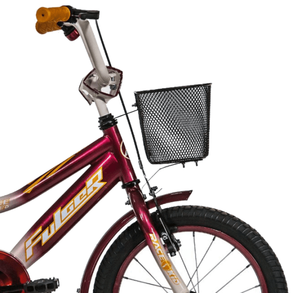 Bicicletă Fulger Rase Kid 16" Red Yellow Oțel / Pentru copii photo 3