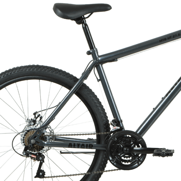 Bicicletă Altair MTB HT 27.5" 19" Gray Black Oțel / Pentru adulți photo 3