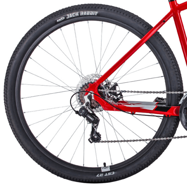 Bicicletă Forward Apache 29" 19" Black Red Aluminiu / Pentru adulți photo 3