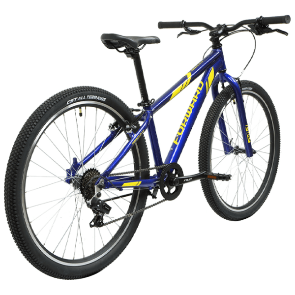Bicicletă Forward Toronto 26" 13" Blue Yellow Aluminiu / Pentru copii photo 2