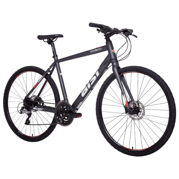 Bicicletă Aist Disco 28" 21" Gray White Aluminiu / Pentru adulți photo 1