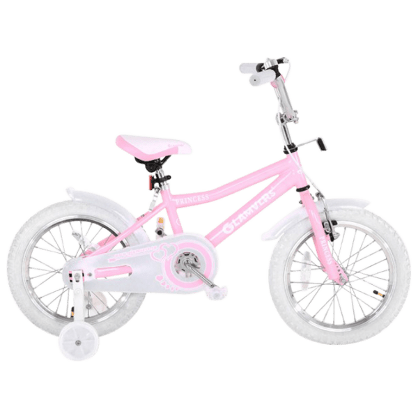 Bicicletă Glamvers Princess 16 16" Pink   / Pentru copii photo 1