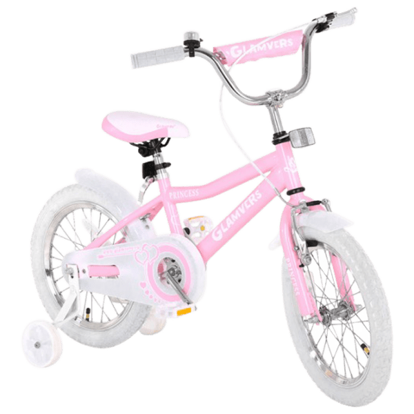 Bicicletă Glamvers Princess 16 16" Pink   / Pentru copii photo 2