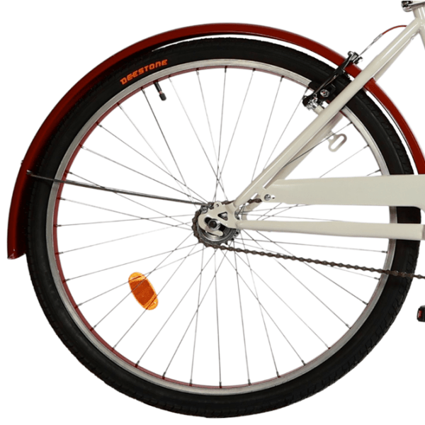 Bicicletă Andrei Tchmil Vega 26" 26" White Red Oțel / Pentru adulți photo 2