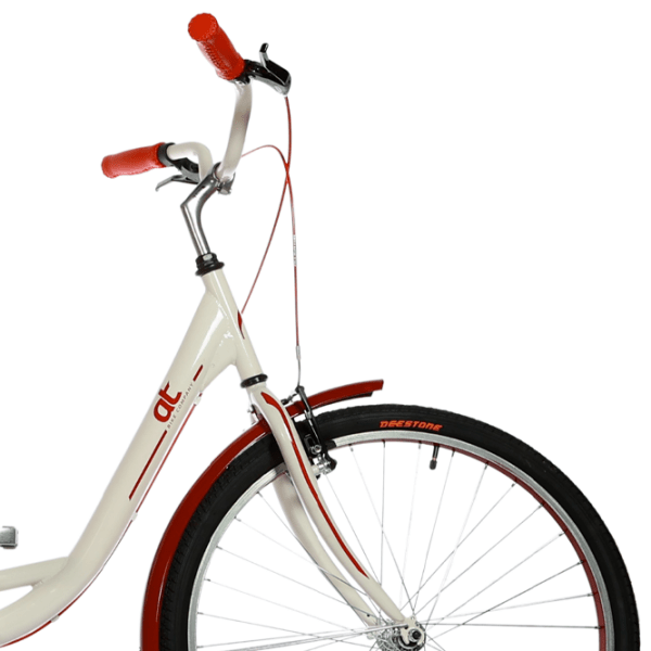 Bicicletă Andrei Tchmil Vega 26" 26" White Red Oțel / Pentru adulți photo 4