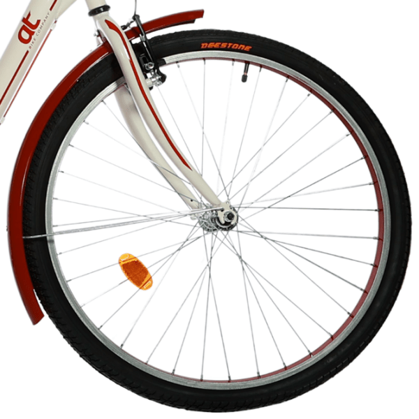Bicicletă Andrei Tchmil Vega 26" 26" White Red Oțel / Pentru adulți photo 5