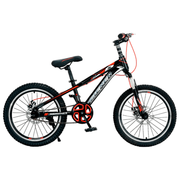 Bicicletă Glamvers Dienner 20" 14" Black Red Metal / Pentru copii photo 1
