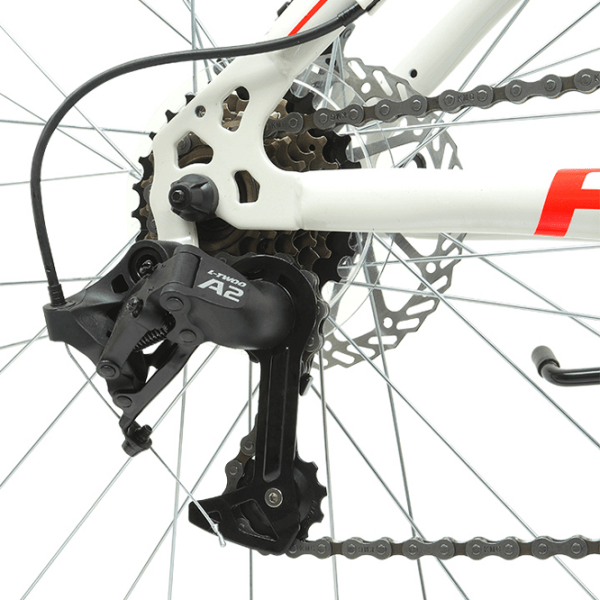 Bicicletă Forward Phaser Flash 26" 17" White Blue Oțel / Pentru adulți photo 1
