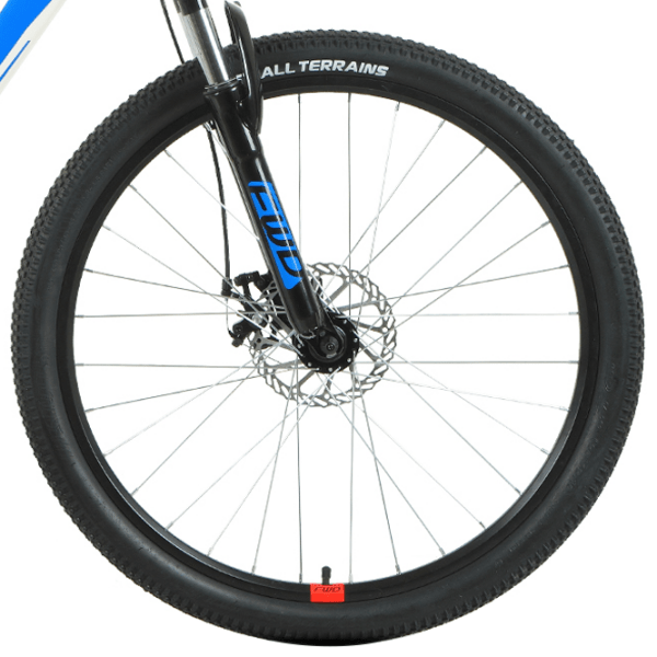 Bicicletă Forward Phaser Flash 26" 17" White Blue Oțel / Pentru adulți photo 3