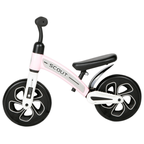 Bicicletă fără pedale Lorelli Scout 10 10" Pink White  / Pentru copii photo 2