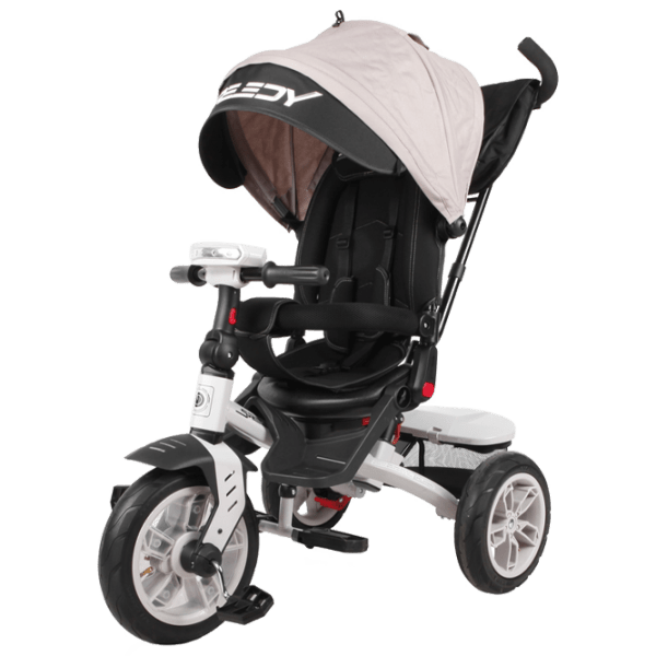 Трицикл Lorelli Speedy Air Слоновая кость Алюминий/ Детский photo 1