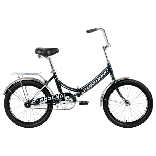 Bicicletă Forward Arsenal 20" 14" Black Gray Oțel / Pentru copii photo 1