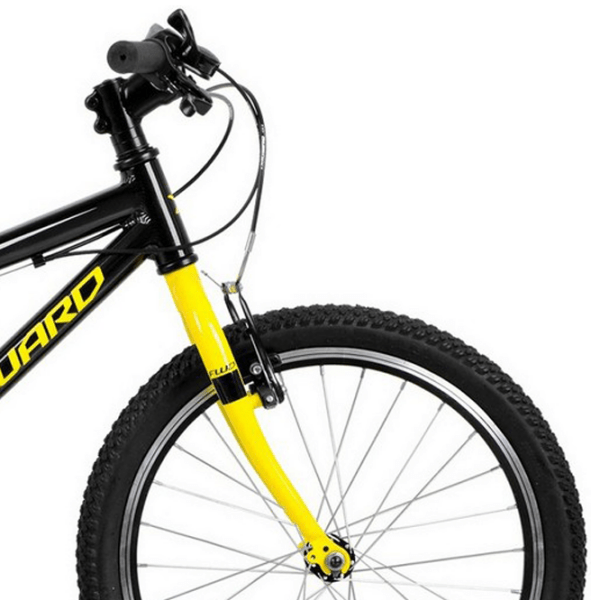 Bicicletă Forward Rise 20" 10.5" Black Yellow Aluminiu / Pentru copii photo 3