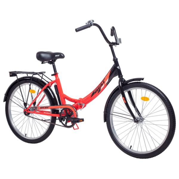 Bicicletă Aist Smart 24" 24" Red Black Oțel / Pentru adulți photo 1