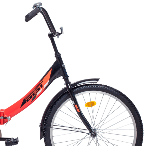 Bicicletă Aist Smart 24" 24" Red Black Oțel / Pentru adulți photo 4