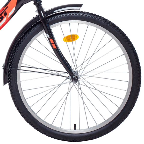 Bicicletă Aist Smart 24" 24" Red Black Oțel / Pentru adulți photo 5