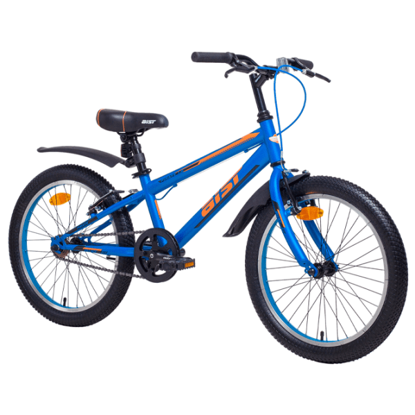 Bicicletă Aist Pirate 20" 20" Blue Orange Oțel / Pentru copii photo 1