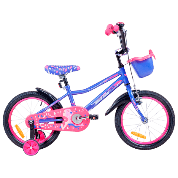 Bicicletă Aist Wiki 16 16 16" 16" Pink White Oțel / Pentru copii photo 4