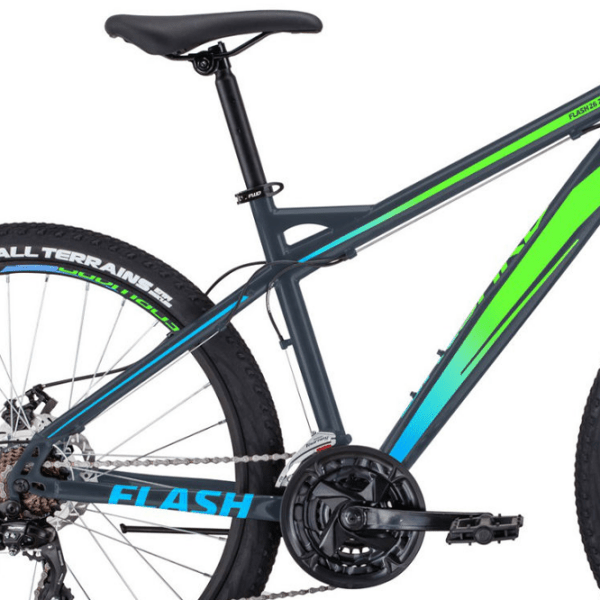 Bicicletă Forward Phaser Flash 26" 19" Gray Green Oțel / Pentru adulți photo 4