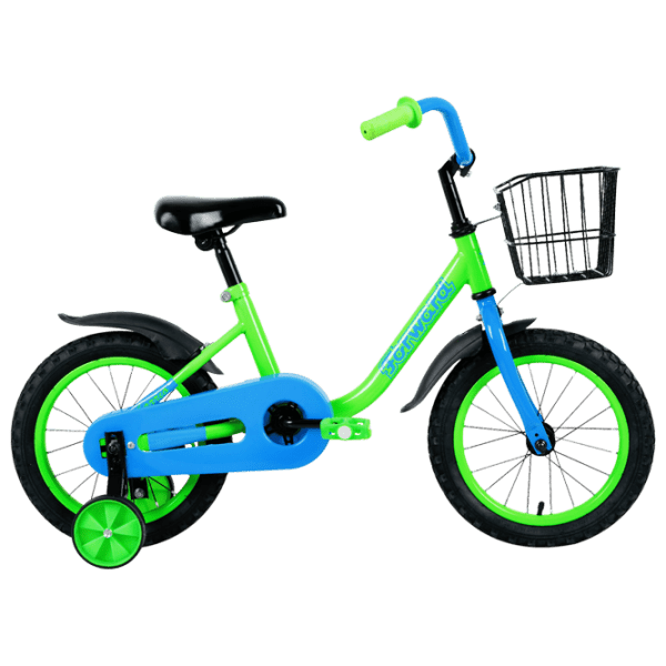 Bicicletă Forward Barrio 14 14" Green  Oțel / Pentru copii photo 1