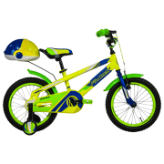 Bicicletă Fulger Avatar Kid 16" Yellow Green Oțel / Pentru copii